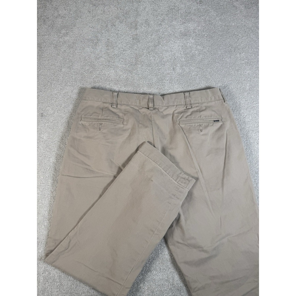 Polo Ralph Lauren Classic Fit Chino Pants Khaki Mens‎ 36x30 Flat Front Straight